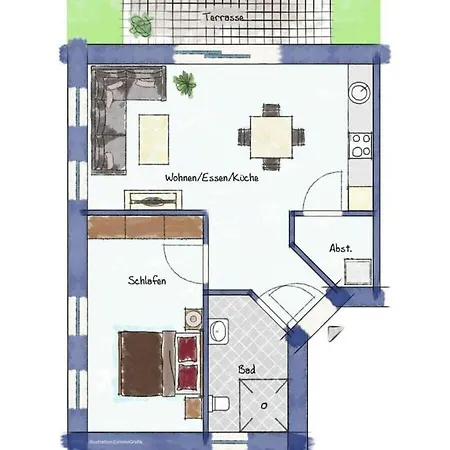 בית נופש One-bedroom *